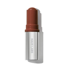 Load image into Gallery viewer, HAUS Labs Color Fuse Glassy Blush Balm Stick : Glassy Cinnamon