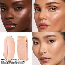 Load image into Gallery viewer, Patrick Ta Major Glow Creme &amp; Powder Light Reflecting Translucent Highlighter Duo : Daddy