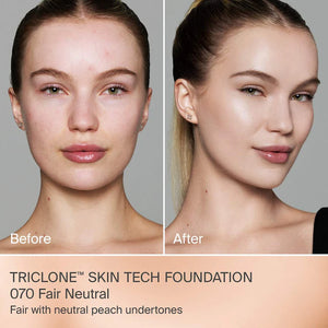 HAUS Labs Triclone Skin Tech Medium Coverage Foundation with Fermented Arnica : 070 Fair Neutral