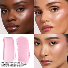 Load image into Gallery viewer, Patrick Ta Major Glow Creme &amp; Powder Light Reflecting Translucent Highlighter Duo : Baby