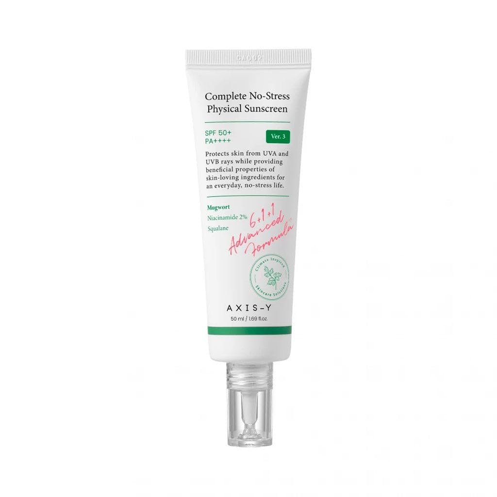 Axis-Y Skincare : Complete No-Stress Physical Sunscreen V3 - 50ml
