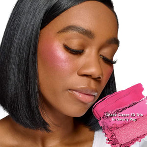 ONE/SIZE Beauty Cheek Clapper 3D Blush Trio Palette : Gworly Pop