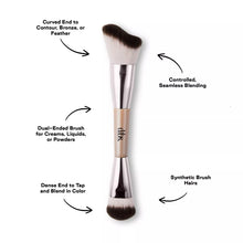 Load image into Gallery viewer, DIBS Beauty : Duo Cheek Brush