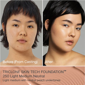 HAUS Labs Triclone Skin Tech Medium Coverage Foundation with Fermented Arnica : 250 Light Medium Neutral
