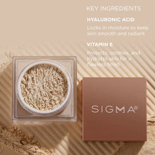 Load image into Gallery viewer, Sigma Beauty Soft Focus Setting Powder : Vanilla Bean