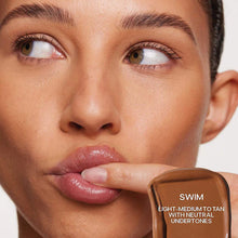 Load image into Gallery viewer, Saie Beauty Dew Bronze Soft-Focus Effortless Liquid Bronzer : Swim