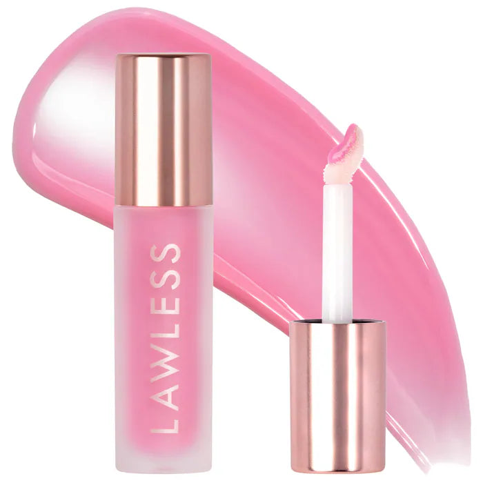 Lawless Beauty Forget The Filler Lip Plumper Line Smoothing Gloss : Velvet Daisy