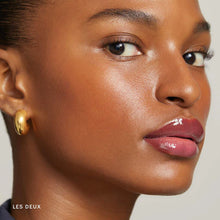 Load image into Gallery viewer, MERIT Beauty Shade Slick Hydrating Tinted Lip Oil : Les Deux