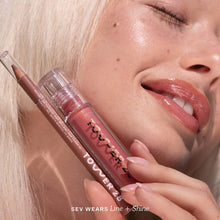 Load image into Gallery viewer, Tower28 Beauty : Line + Shine Lip Liner and Lip Gloss Set