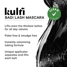 Load image into Gallery viewer, Kulfi Beauty : Badi Lash Smudge Proof Volumizing Tubing Mascara