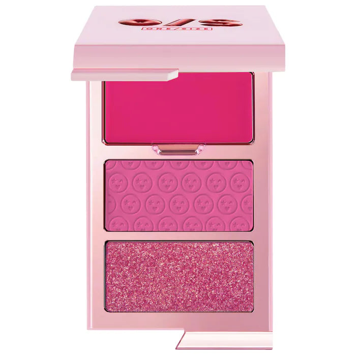 ONE/SIZE Beauty Cheek Clapper 3D Blush Trio Palette : Gworly Pop