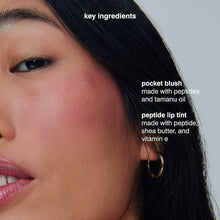Load image into Gallery viewer, Rhode Skin Pocket Pair Limited Edition Lip + Cheek Set : Sleepy Girl/Pretzel