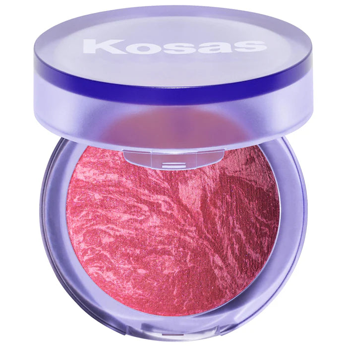 Kosas Beauty Blush is Life Baked Talc-Free Dimensional + Brightening Blush : Adrenaline