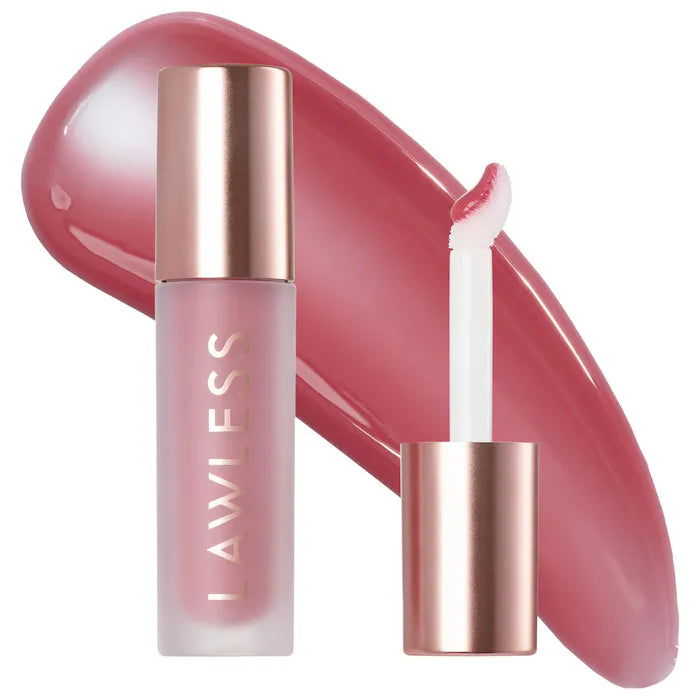 Lawless Beauty Forget The Filler Lip Plumper Line Smoothing Gloss : Velvet