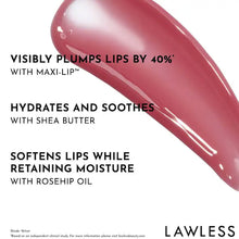 Load image into Gallery viewer, Lawless Beauty Forget The Filler Lip Plumper Line Smoothing Gloss : Velvet