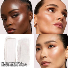 Load image into Gallery viewer, Patrick Ta Major Glow Crème &amp; Powder Light Reflecting Translucent Highlighter Duo : My Love