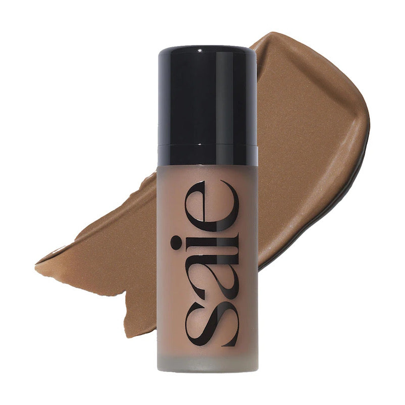 Saie Beauty Dew Bronze Soft-Focus Effortless Liquid Bronzer : Salt