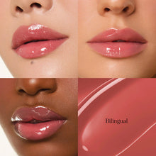 Load image into Gallery viewer, Hung Vanngo Beauty Glossy Lip Hue Hydrating Lip Shine : Bilingual