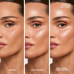 Patrick Ta Major Glow Creme & Powder Light Reflecting Translucent Highlighter Duo : Baby