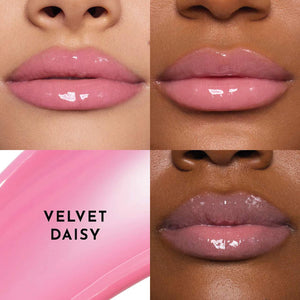 Lawless Beauty Forget The Filler Lip Plumper Line Smoothing Gloss : Velvet Daisy