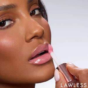 Lawless Beauty Forget The Filler Lip Plumper Line Smoothing Gloss : Velvet Daisy