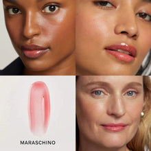 Load image into Gallery viewer, MERIT Beauty Shade Slick Hydrating Tinted Lip Oil : Maraschino