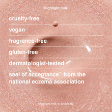 Load image into Gallery viewer, Rhode Skin Highlight Milk Multipurpose Luminizer 65ml : 02 Pearly Champagne