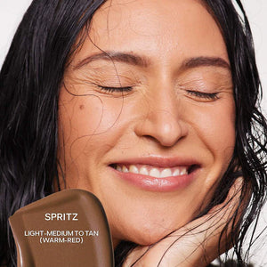 Saie Beauty Dew Bronze Soft-Focus Effortless Liquid Bronzer : Spritz