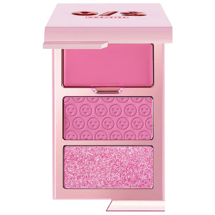 ONE/SIZE Beauty Cheek Clapper 3D Blush Trio Palette : Attention Seeker
