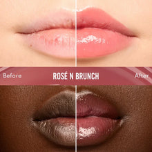 Load image into Gallery viewer, Danessa Myricks Glosswork 4D Ultra Shine Plumping Gloss : Rose N Brunch