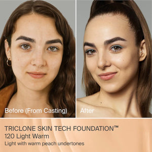 HAUS Labs Triclone Skin Tech Medium Coverage Foundation with Fermented Arnica : 120 Light Warm