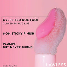 Load image into Gallery viewer, Lawless Beauty Forget The Filler Lip Plumper Line Smoothing Gloss : Daisy Pink