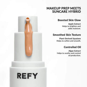 Refy Beauty : Skin Trio Mineral SPF 50 Moisturizer and Brightening Serum with Squalane