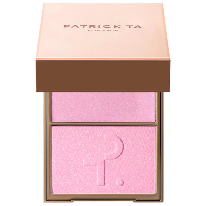 Patrick Ta Major Glow Creme & Powder Light Reflecting Translucent Highlighter Duo : Baby