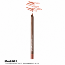 Load image into Gallery viewer, Tanielle Jai Stayliner Matte Lip + Eye Definer : Toasted Almond