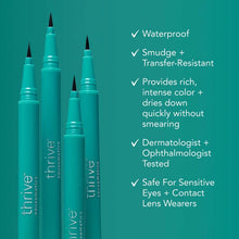Load image into Gallery viewer, Thrive Causmetics Infinity Waterproof™ Liquid Eyeliner Pen : Lauren (Black Matte)
