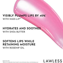 Load image into Gallery viewer, Lawless Beauty Forget The Filler Lip Plumper Line Smoothing Gloss : Daisy Pink