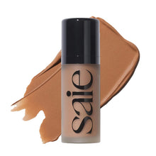 Load image into Gallery viewer, Saie Beauty Dew Bronze Soft-Focus Effortless Liquid Bronzer : Sand