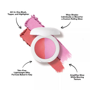 DIBS Beauty Duet Baked Blush : Pop Star