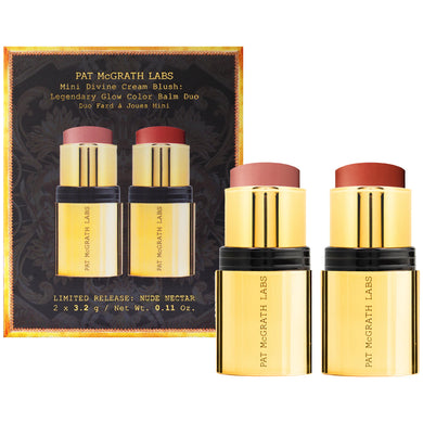 Pat McGrath Mini Divine Cream Blush Duo : Nude Nectar