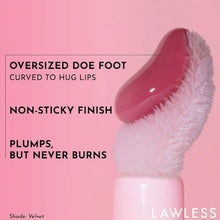 Load image into Gallery viewer, Lawless Beauty Forget The Filler Lip Plumper Line Smoothing Gloss : Velvet