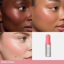 Load image into Gallery viewer, HAUS Labs Color Fuse Glassy Blush Balm Stick : Glassy Pomelo
