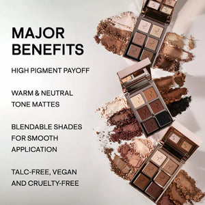 Patrick Ta Major Dimension Essential Edit Eyeshadow Palette : Light