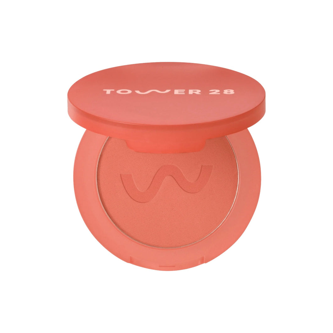 Tower28 Beauty GetSet Blur + Set Matte Powder Blush : Culver Crush
