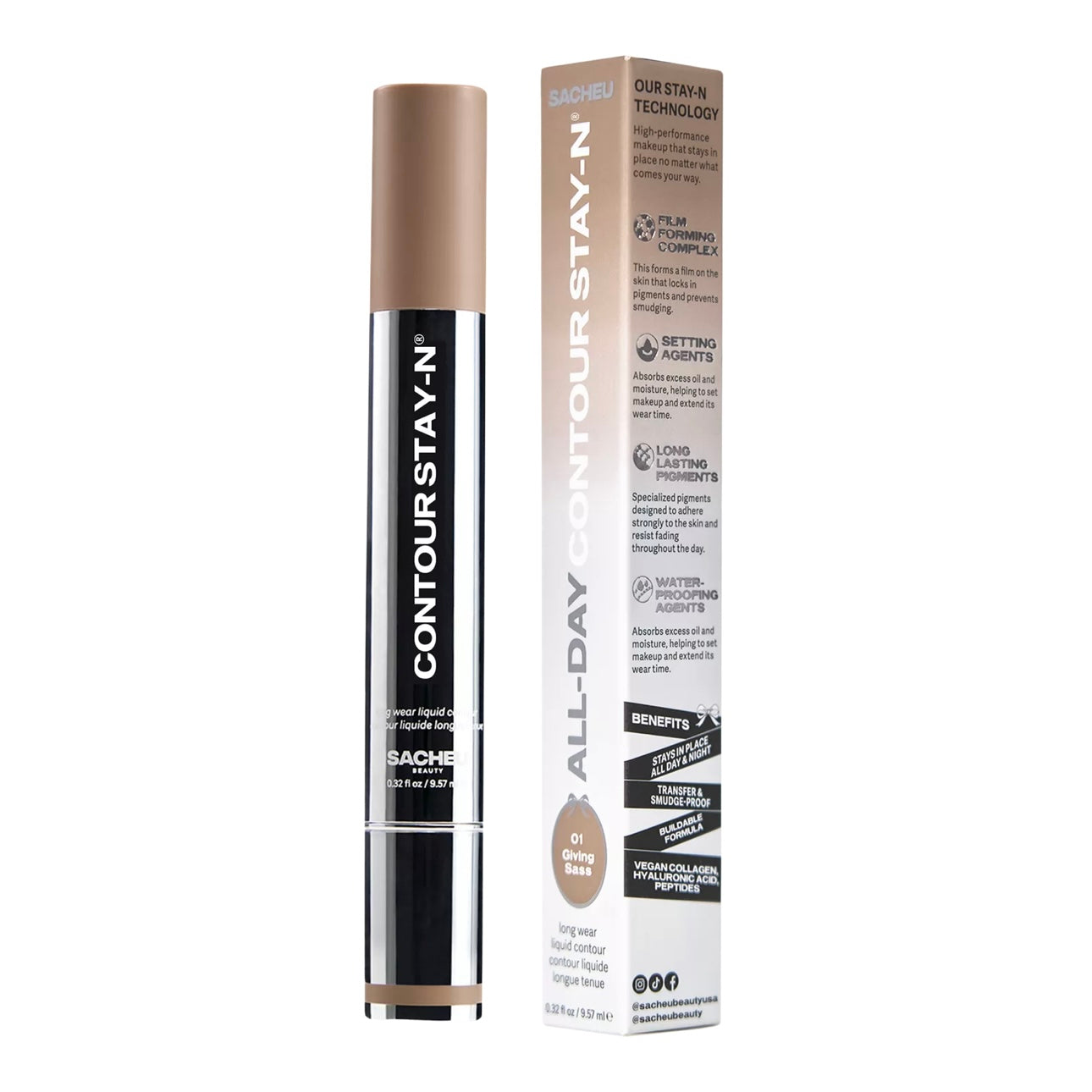 Sacheu Beauty Stay-N All Day Liquid Contour : Giving Sass