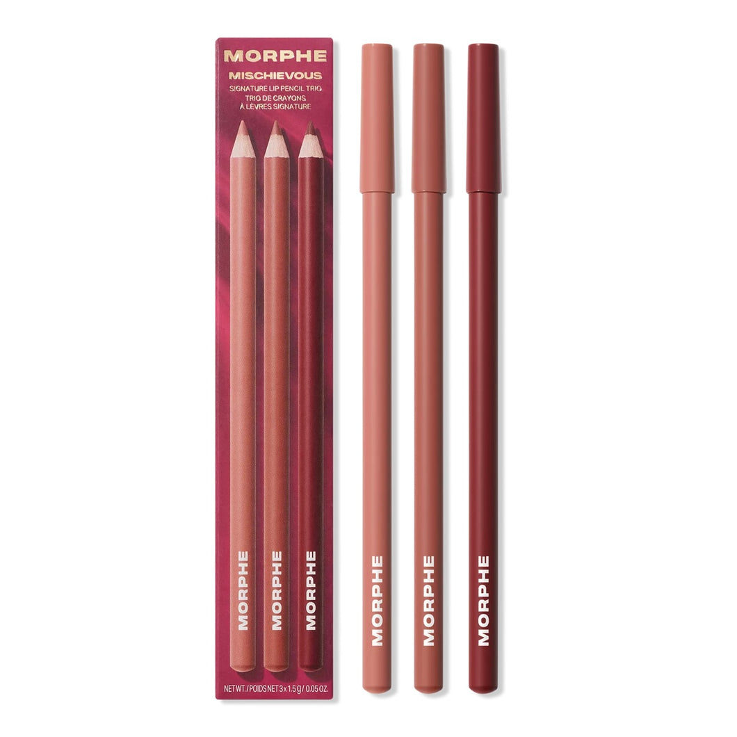 Morphe : Mischievous Signature Lip Pencil Trio
