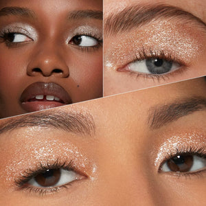 Half Magic Beauty Glitter Puck Pressed Fairy Dust Eyes+Face+Body : Glimmer Pop