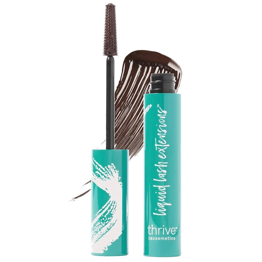 Thrive Causmetics Tubing Liquid Lash Extensions Mascara : Crystal (Brown Black)