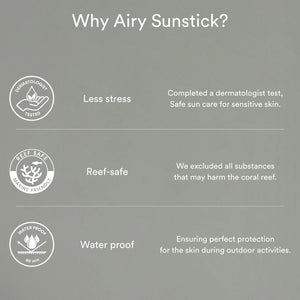 Abib Skincare : Airy Sunstick Smoothing Bar SPF50+ PA++++