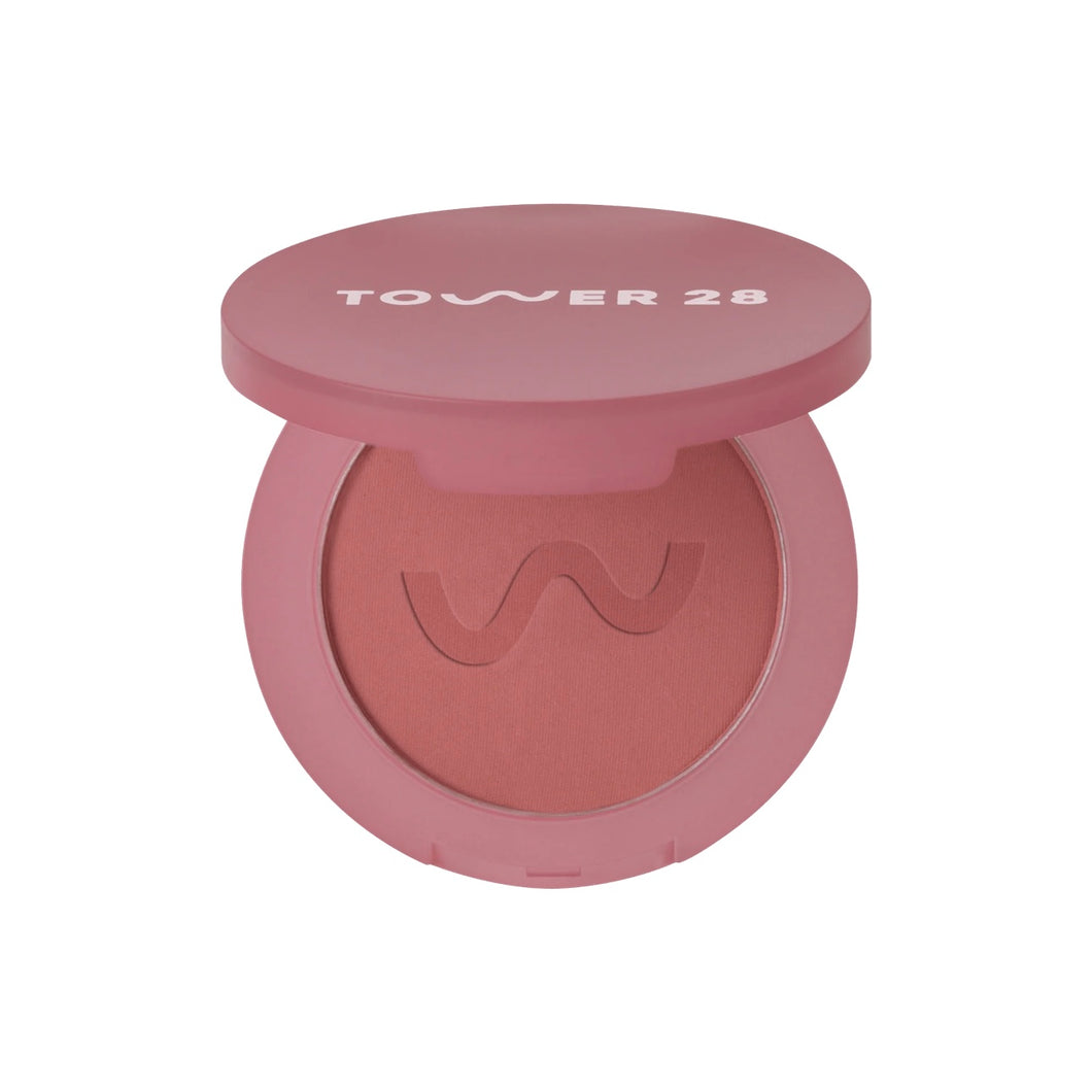 Tower28 Beauty GetSet Blur + Set Matte Powder Blush : Samo Spritzer